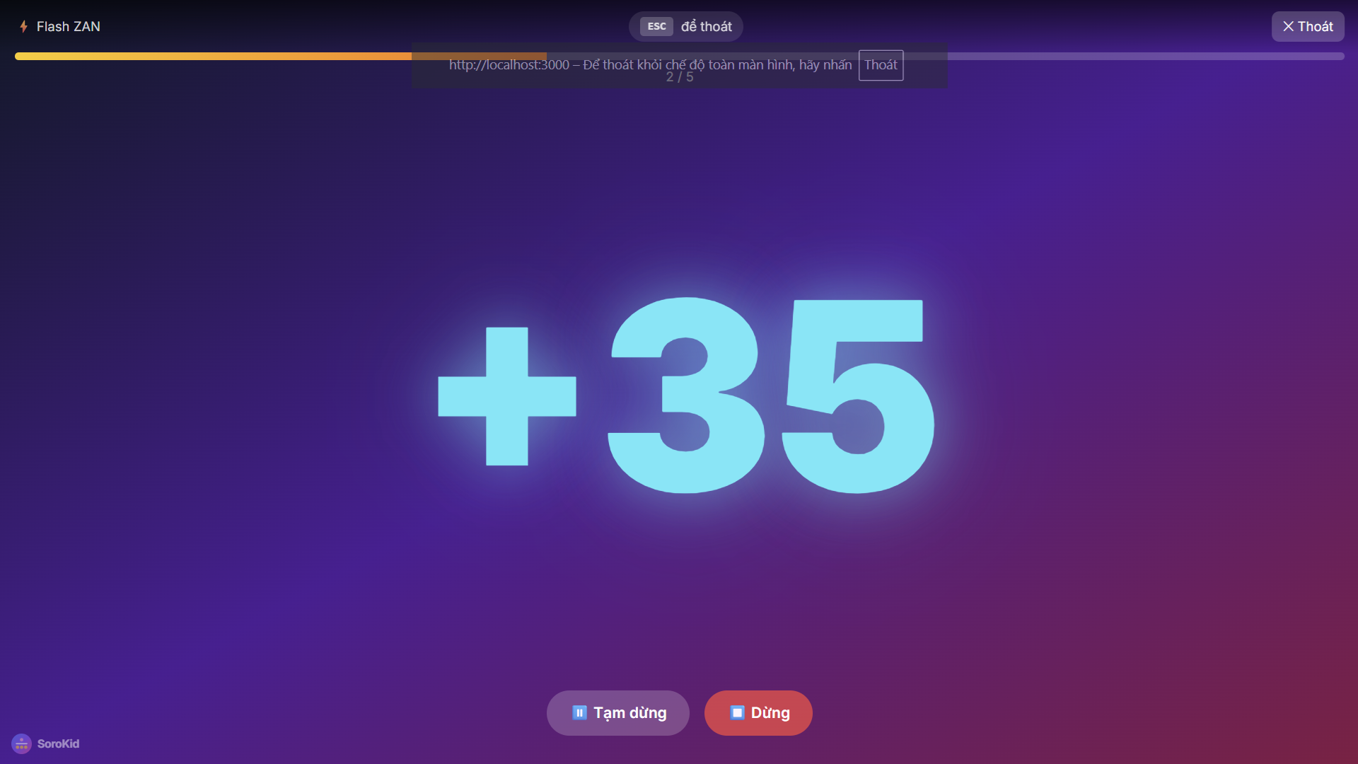 Flash ZAN 5 Phút Đầu Giờ - Bí Quyết Luyện Tính Nhẩm Nhanh Cho Học Sinh