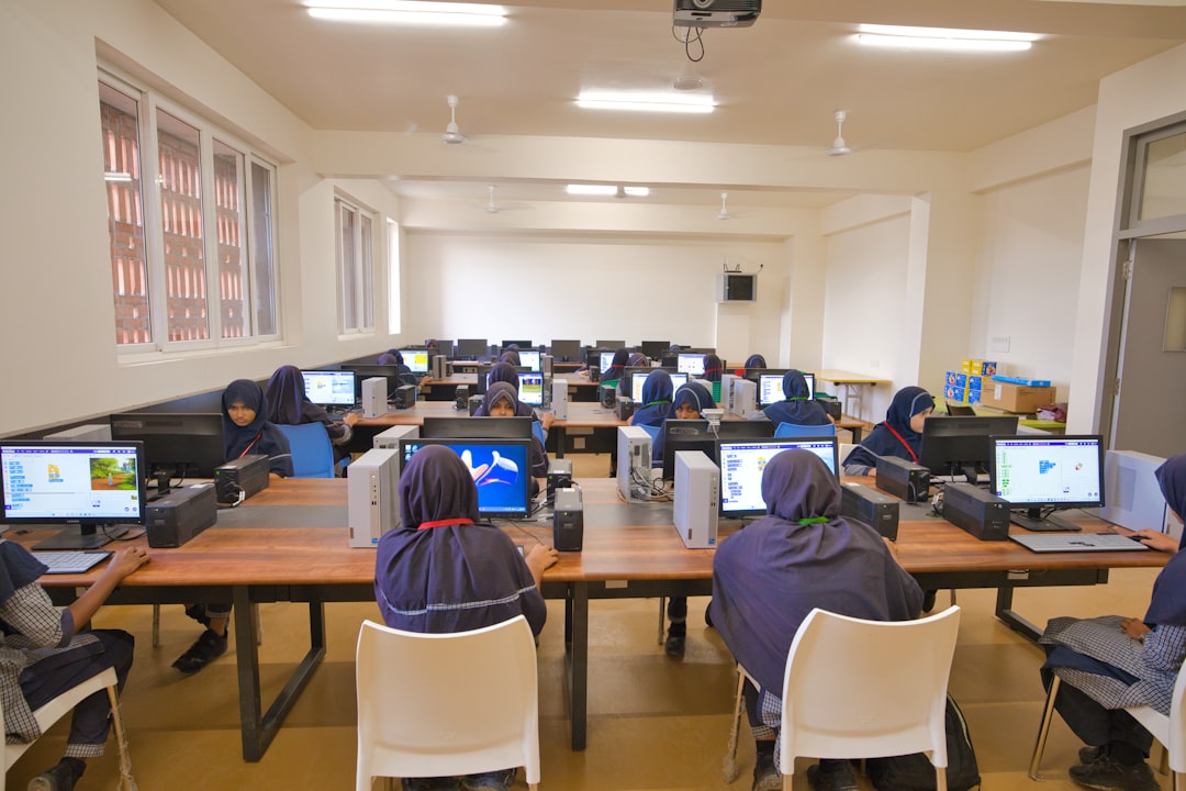 Anjuman Mat. Hr. Sec. school computer lab.